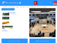 Tablet Screenshot of pfarre-lainz-speising.at